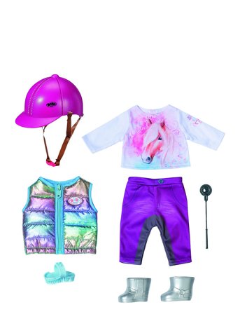 Baby Born Deluxe Riding Outfit 43Cm Patterned BABY Born