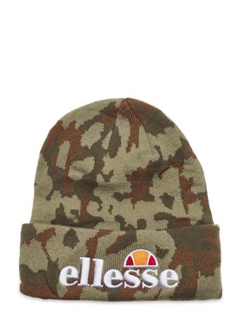 El Velly Camo Beanie Green Ellesse