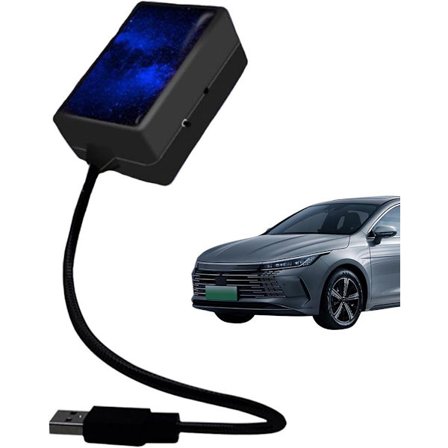 LED Projektor Lampe Stjernenat, USB Stjerneprojektor Natlampe, Romantisk Indvendig Loftlampe, Loft, Soveværelse