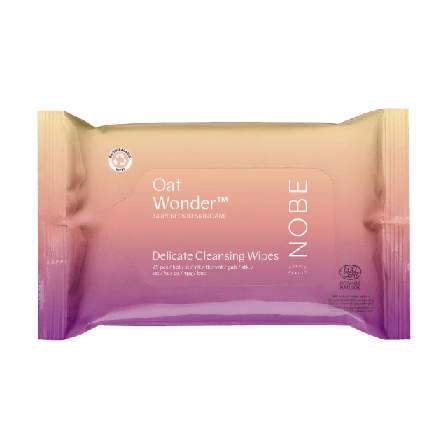 NOBE Oat Wonder Delicate Cleansing Wipes 25 pcs Rengöring Unisex