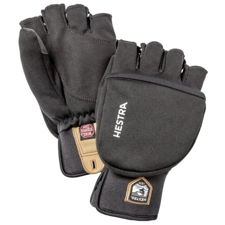 Hestra Windstopper Pullover Mitt Men hiking gloves Black 9
