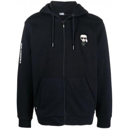 Karl Lagerfeld Zip-throughs Sort, Herre Trøjer