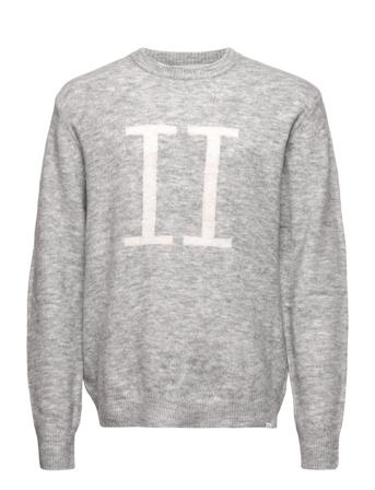 Encore Intarsia Recycled Knit Grey Les Deux