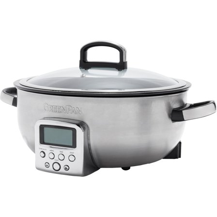 Greenpan Elite Omnicooker, stainless steel - Köp Slow Cooker hos Bagaren & Kocken | Köksmaskiner > Slow Cooker | Bagaren och Kocken