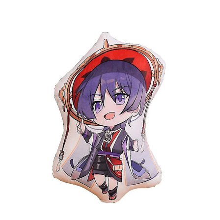 Scaramouche Genshin Impact Dubbelsidig Tryckt Kudde