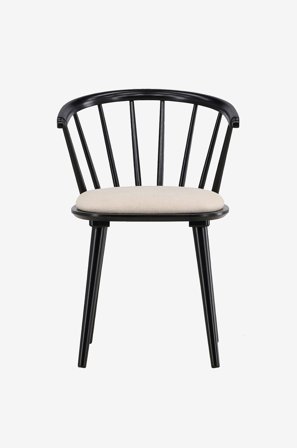 Venture Home - Bobby Matstol 2-pack - Svart - Stolar - Från Homeroom