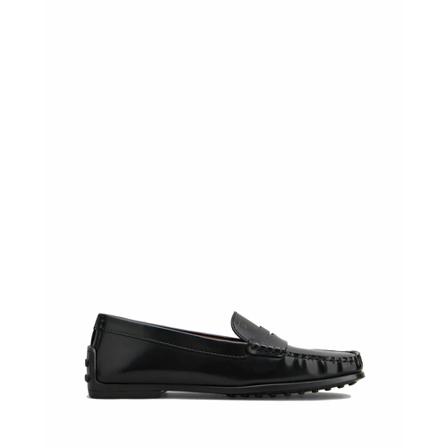 Tod's, Loafers Zwart, Dames, Maat:37 EU