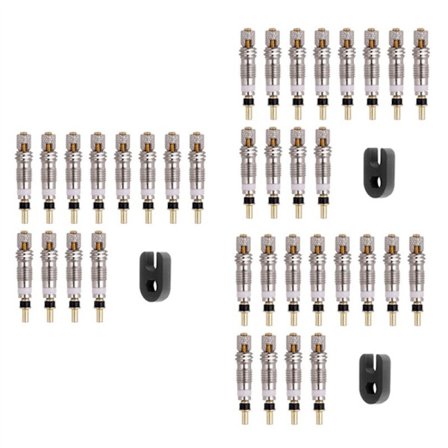 36 kpl Presta-venttiilin messinkiydin työkalu Off-Road-pyörän renkaiden korjaus Rengaspalvelu Ilma