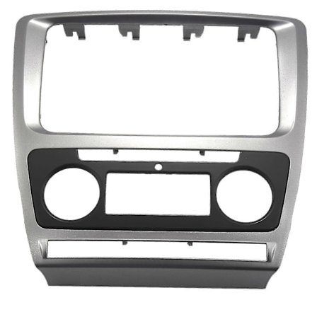 2 Din Radio Fascia Skoda Octaviaan Audio Stereo Paneelin Asennus Kojelaudan Sarjan Trimmauskehyksen Sovitin - Erinomainen