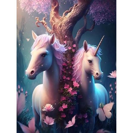 Yksisarvinen 5D timanttimaalaussarja, eläinmaalauksen taide kotiseinä de