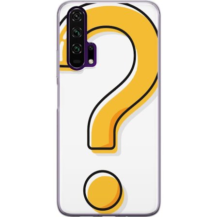 Kompatibel Mobilcover til Honor 20 Pro Spørgsmålstegn