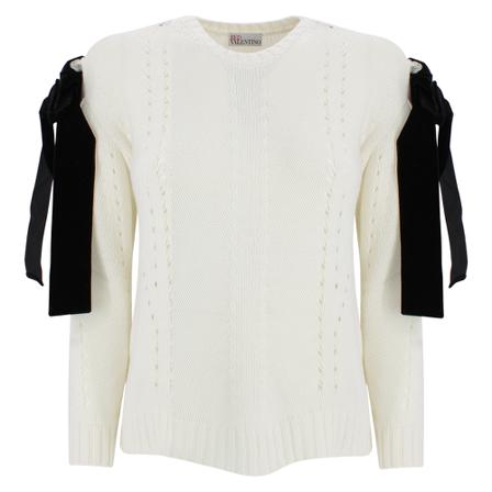 RED Valentino RTW Blouse , Wit , Dames , Maat: M