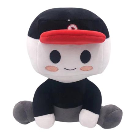 Blox Buddies Plysjlegetøj Noob Buddy Legetøj til Fans og Venner Gave - Perfekt Hat boy