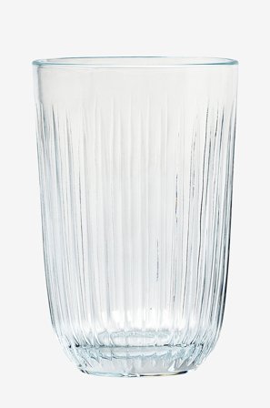 Kähler - Vattenglas Hammershøi 37 cl 4 st. - Transparent - Dricksglas - Från Homeroom