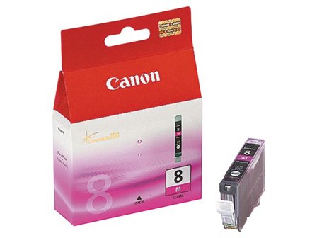 Canon Bläckpatron, PIXMA CLI-8 M, 0622B001, ChromaLife100, magenta, singelförpackning - Lyreco - Toner och bläck - Bläckpatroner - Bläckpatroner Canon