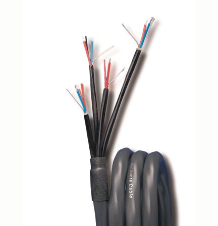 SUPRA 1001800182 Lydkabel 4x2x0,24 mm², 100 m, Forbindelsesudstyr & kabler