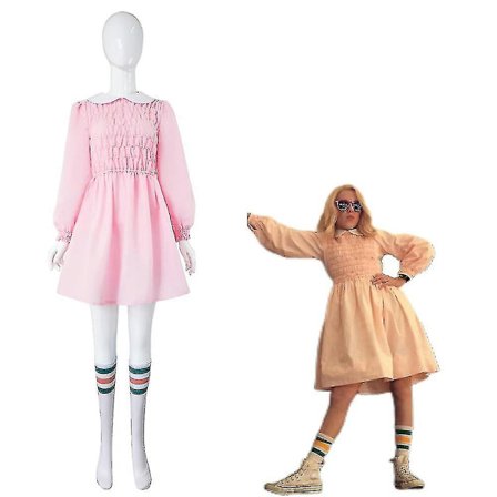 Stranger Cos Things Season 11 Cosplay Costume Dress Outfits Halloween Carnival Suit-h -a
