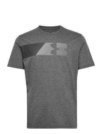 Ua Fast Left Chest 2.0 Ss Grey Under Armour