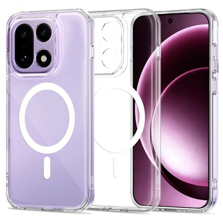 Tech-Protect Mobilskal För OnePlus 15 MagSafe Flexair Hybrid - Clear