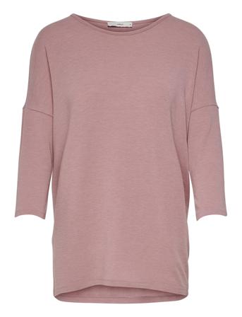 Onlglamour 3/4 Top Jrs T-shirts & Tops Long-sleeved Rosa ONLY