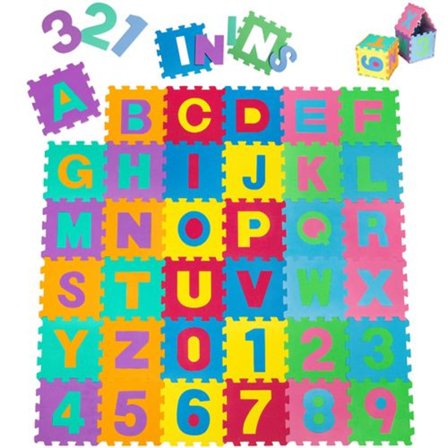 TecTake PUZZLE Matte, 86-delt skumlekematte