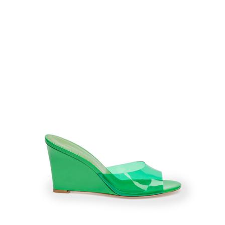 Bettina Vermillon Britney mules , Groen , Dames , Maat: 39 EU Sleehakken