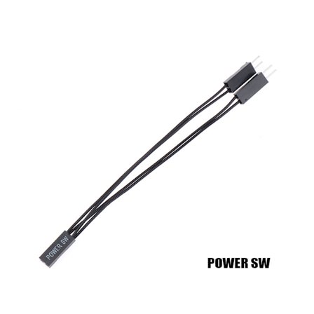 Bundkortskontakt Power SW/RESET SW/HDD LED/Power LED 1to2 Dou