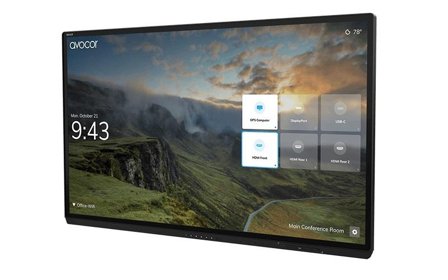 AVOCOR AVG-7560 G Series - 75" LED-bakgrunnsbelyst LCD-skjerm - 4K - for interaktiv kommunikasjon
