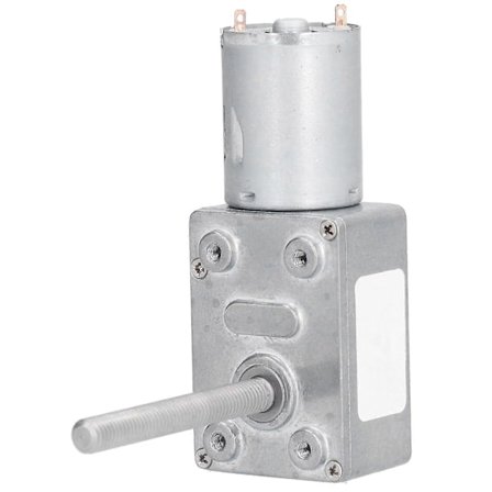 Gearmotor Hastighedsreduktion Snekkedrev Selvlåsende M6 Gevind 50mm Aksellængde JGY?370DC12V 66RPM