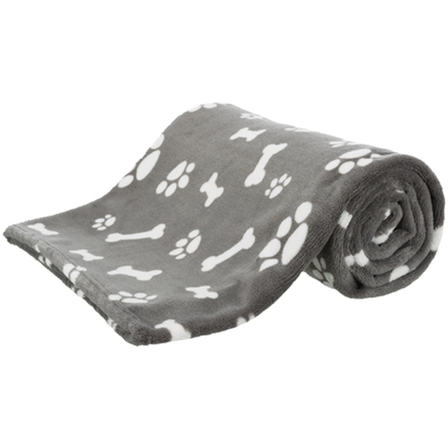 Trixie - Kenny pledd, plysj, 100x75 cm, grå - Hund - Hundesenger & puter - Pledd - ZOO.no