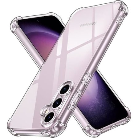Coque Antichoc til Samsung Galaxy S23 FE - Beskyttelse TPU Blød Transparent Phonillico