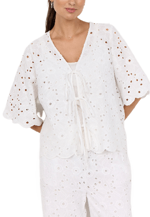 Soyaconcept Sc-Rennette 2 Blouse Blusar Dam Vit XL