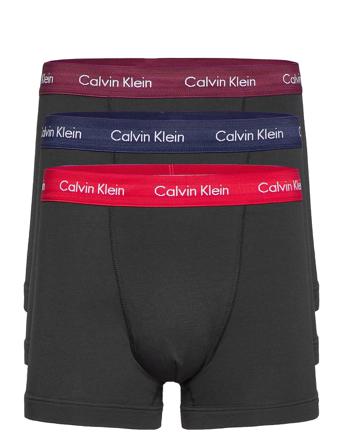 Trunk 3Pk Boxershorts Blå Calvin Klein