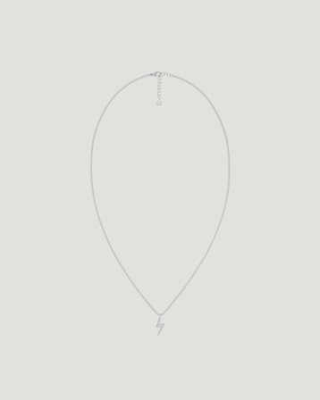 Edblad Lightning Necklace Steel Sølvfarget Smykker Jente - Kids Brand Store