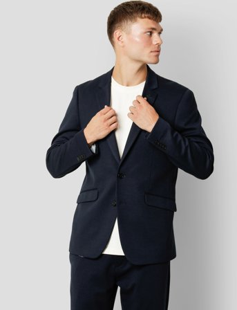 Clean Cut Copenhagen Milano Jersey Blazer - Navy - 46