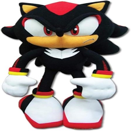 Sonic The Hedgehog New_8967 Great Eastern GE-8967 - Shadow Plysj, 30 cm, Flerfarget