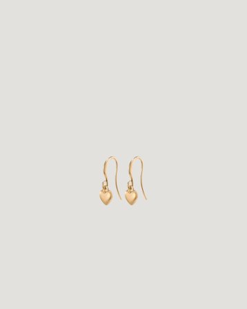 Pilgrim SOPHIA heart pendant earrings Doré Bijoux Fille - Kids Brand Store