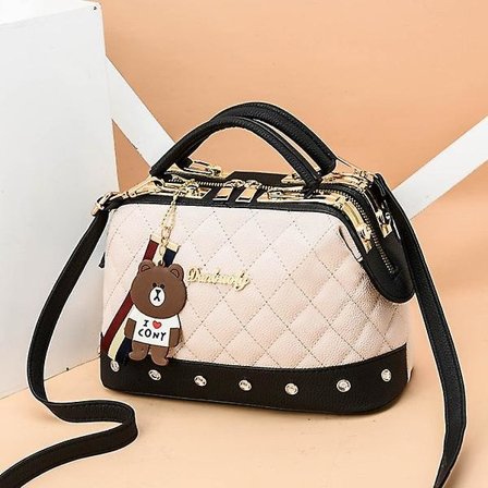 Muodi Naisten Laukku Nahkalaukut Pu Olkalaukku Pieni Läppä Cro