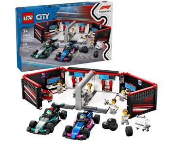 LEGO-City F1 -verksted med Mercedes-AMG og Alpine 60444-LEGO City F1 -verksted med Mercedes-AMG og Alpine 60444-LEGO-LEGO