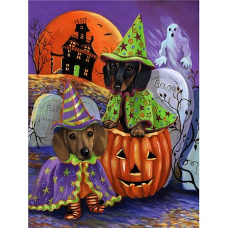 30 x 40 cm, Halloween timanttimaalaus timanttikirjonta maalaus