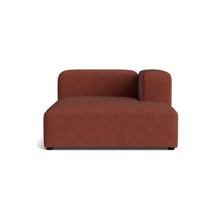 Milo XL chaiselong, højrevendt - Lincoln Kobber - 130x170x72 - Sofa, chaiselong
