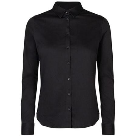 MOS Mosh, Tina Shirt Czarny, Kobieta, Rozmiar: S