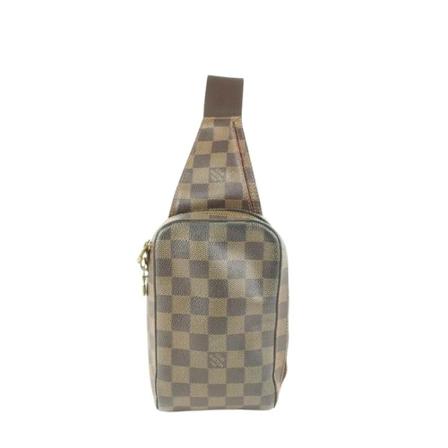 Louis Vuitton Vintage, Pre-owned Canvas louis-vuitton-bags Bruin, Dames, Maat:ONE Size
