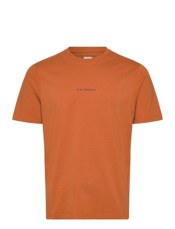 C.P. Company 30/1 Logo T-Shirt - Orange - L
