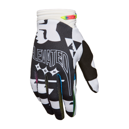 FOX 180 Image Cosmo Crosshandskar Vit/Svart XL