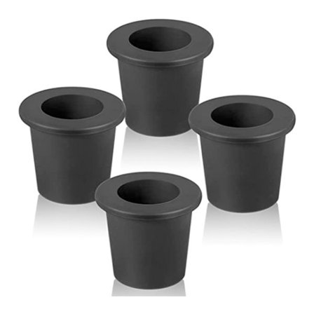 4 st Paraplyhålsring för Uteplatsbord, Paraplykona, Kilplugg, Paraplystabiliseringshylsa för 2 till 2,5 tums Uteplatsbordshål och 1,5 tums Pool