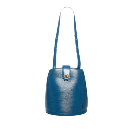 Louis Vuitton Vintage Pre-owned Epi Cluny , Blauw , Dames , Maat: ONE Size Vintage Tassen