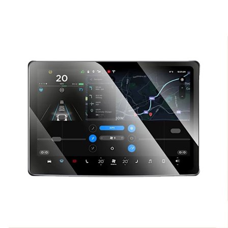 Skärmskydd för Tesla Model 3/Y - Härdat Glas med Anti-Glare Ultraklar och transparent version