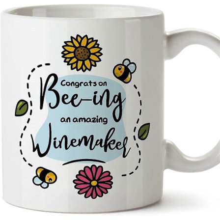 Vinmaker Kopp Takk for at du er Fantastisk Morsom Gave til Kolleger Keramisk 11oz Kopp