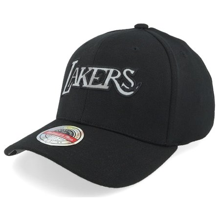 Mitchell & Ness - NBA Svart adjustable Keps - Los Angeles Lakers Night Camo Classic Red Black Adjustable @ Hatstore